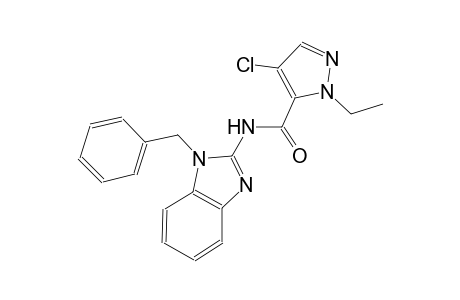 N-(1-benzyl-1H-benzimidazol-2-yl)-4-chloro-1-ethyl-1H-pyrazole-5-carboxamide