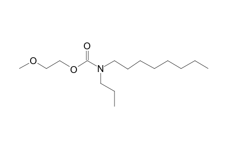 Carbonic acid, monoamide, N-propyl-N-octyl-, 2-methoxyethyl ester