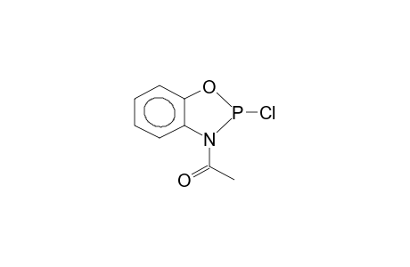 2-CHLORO-3-ACETYL-4,5-BENZO-1,3,2-OXAZAPHOSPHOLANE