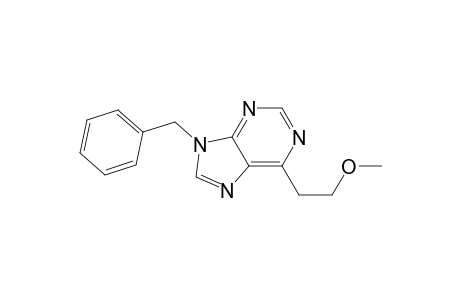 9-BENZYL-6-[2-(METHOXY)-ETHYL]-PURINE