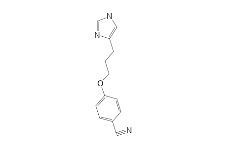 4-[3-(1H-Imidazol-4-yl)propoxy]benzonitrile