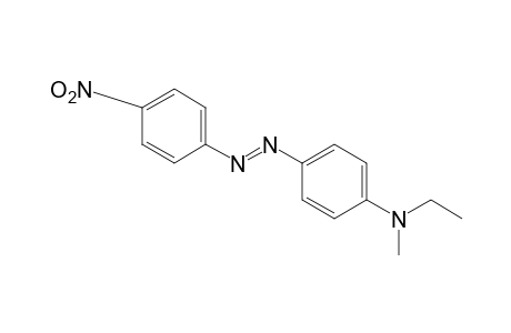 N-ethyl-N-methyl-p-[(p-nitrophenyl)azo]aniline