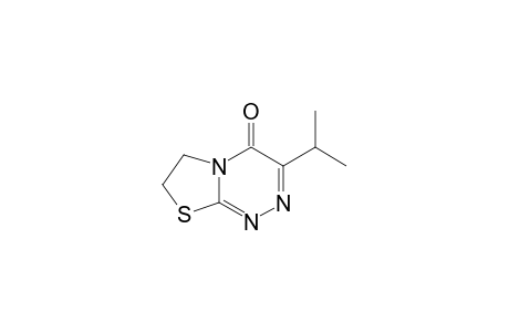 6,7-dihydro-3-isopropyl-4H-thiazolo[2,3-c]-as-triazin-4-one