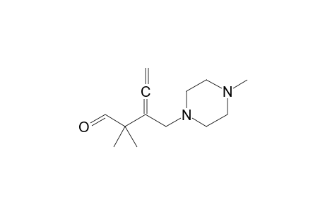 2,2-Dimethyl-3-[(4-methyl-1-piperazinyl)methyl]penta-3,4-dienal