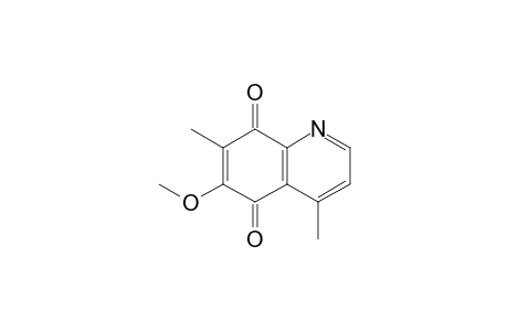 6-Methoxy-4,7-dimethyl-5,8-quinolinedione