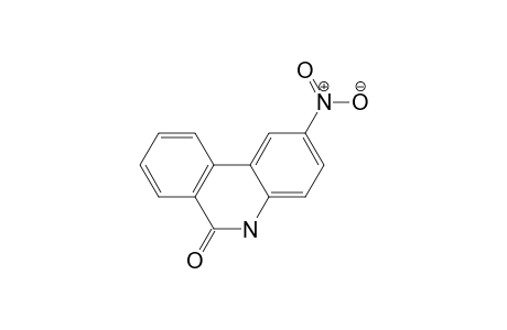 6(5H)-phenanthridinone, 2-nitro-