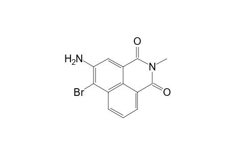 3-amino-4-bromo-N-methylnaphthalimide