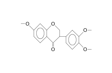 7,3',4'-Trimethoxy-isoflavanone