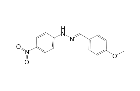 Benzaldehyde, 4-methoxy-, (4-nitrophenyl)hydrazone