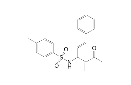 4-Methyl-N-[(E)-4-methylene-5-oxo-1-phenylhex-1-en-3-yl]benzenesulfonamide