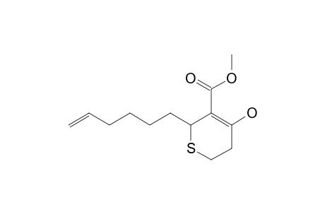 METHYL_2-(5-HEXENYL)-TETRAHYDRO-4-OXO-4-H-THIOPYRAN-3-CARBOXYLATE;ENOL-FORM