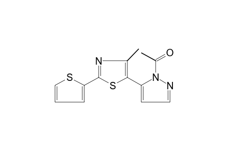 1-acetyl-5-[4-methyl-2-(2-thienyl)-5-thiazolyl]pyrazole