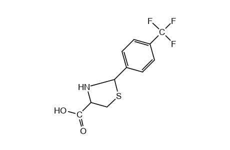 2-(alpha,alpha,alpha-TRIFLUORO-p-TOLYL)-4-THIAZOLIDINECARBOXYLIC ACID