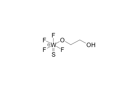 TETRAFLUORO(2-HYDROXYETHOXY)THIOTUNGSTENATE ANION