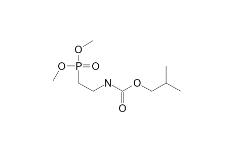 Dimethyl [2-(N-isobutoxycarbonyl)aminoethyl]phosphonate