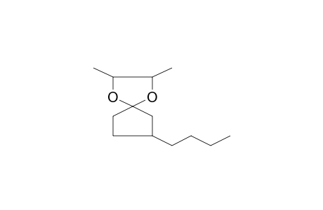 1,4-Dioxaspiro[4.4]nonane, 7-butyl-(R,R)-2,3-dimethyl-