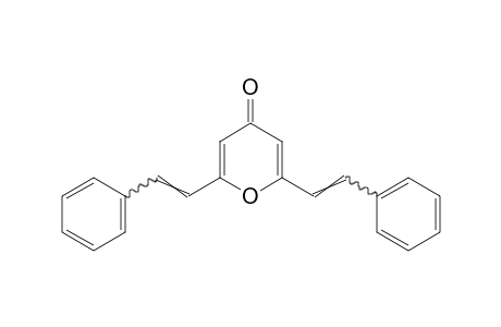 2,6-distyryl-4H-pyran-4-one