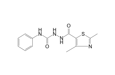 1-[(2,4-dimethyl-5-thiazolyl)carbonyl]-4-phenylsemicarbazide