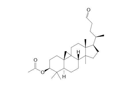 9,19-CYCLOCHOLAN-24-AL, 3-(ACETYLOXY)-4,4,14-TRIMETHYL-, (3beta,5alpha)-