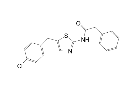 benzeneacetamide, N-[5-[(4-chlorophenyl)methyl]-2-thiazolyl]-