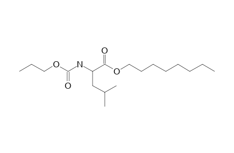 L-Leucine, N-propoxycarbonyl-, octyl ester