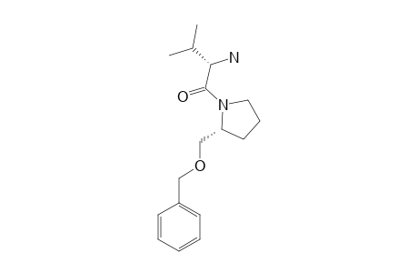 O-BENZYL-N-(L-VALYL)-L-PROLINOL;MAJOR-ROTAMER