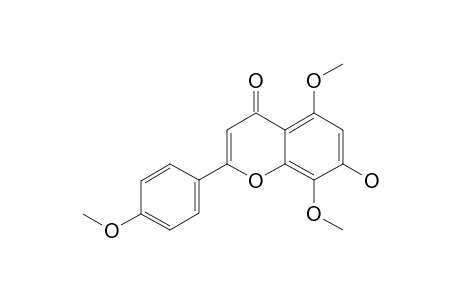 7-HYDROXY-5,8,4'-TRIMETHOXYFLAVONE