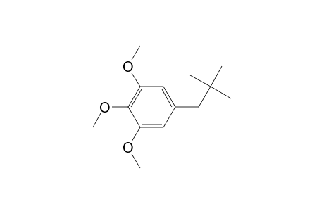 5-(2,2-dimethylpropyl)-1,2,3-trimethoxy-benzene