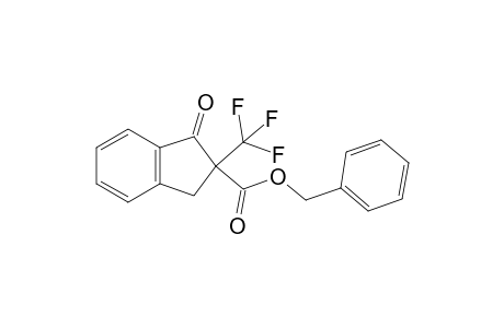 2-TRIFLUOROMETHYL-2-BENZYLOXYCARBONYL-INDAN-1-ONE