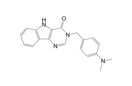 3-[4-(dimethylamino)benzyl]-3,5-dihydro-4H-pyrimido[5,4-b]indol-4-one