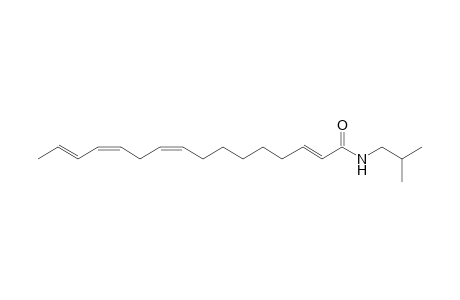 HEXADECA-2-E,9-Z,12-Z,14-E-TETRAENOIC_ACID_ISOBUTYLAMIDE