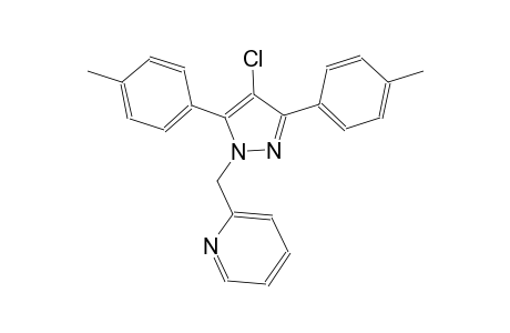 2-{[4-chloro-3,5-bis(4-methylphenyl)-1H-pyrazol-1-yl]methyl}pyridine