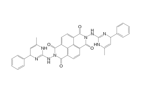 2,7-Bis-(6-methyl-4-phenyl-1,4-dihydro-pyrimidin-2-ylamino)-benzo[lmn][3,8]phena-nthroline-1,3,6,8-tetraone