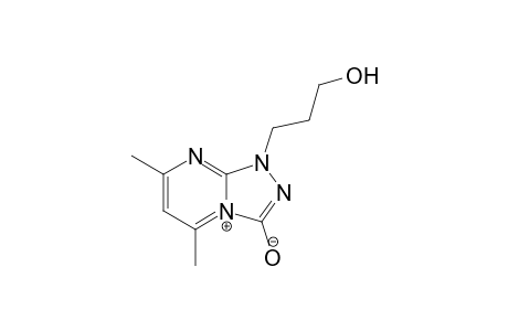 1,2,4-Triazolo[4,3-a]pyrimidinium, 2,3-dihydro-1-(3-hydroxypropyl)-5,7-dimethyl-3-oxo-, hydroxide, inner salt