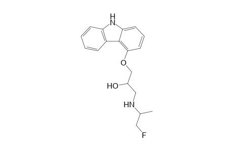 1-(9H-carbazol-4-yloxy)-3-(1-fluoranylpropan-2-ylamino)propan-2-ol