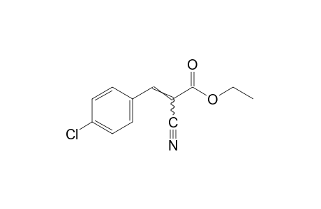 P-Chloro-A-cyano-cinnamic acid, ethyl ester