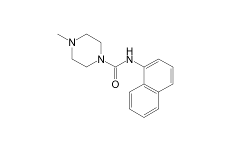 4-Methyl-N-(1-naphthalenyl)-1-piperazinecarboxamide