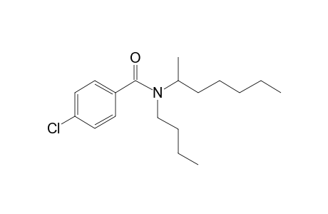 Benzamide, 4-chloro-N-butyl-N-(hept-2-yl)-