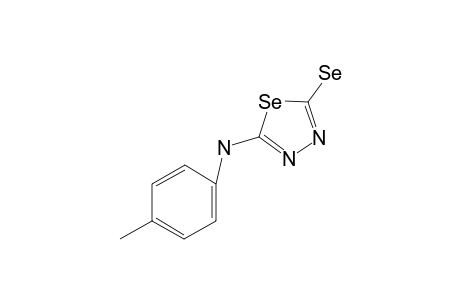 5-(PARA-TOLUIDINO)-1,3,4-3H-SELENADIAZOLINE-2-SELONE