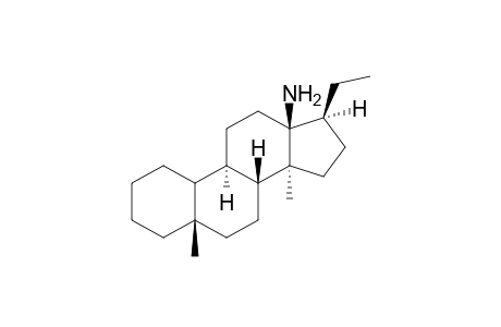 18,19-Dinorpregnan-13-amine, 5,14-dimethyl-, (5.beta.,10.alpha.,14.beta.)-