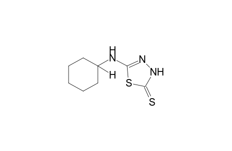 2-(cyclohexylamino)-delta2-1,3,4-thiadiazoline-5-thione