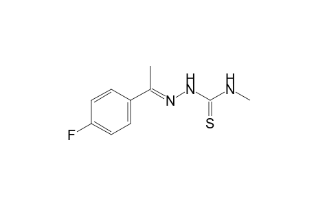 1-(p-fluoro-alpha-methylbenzylidene)-4-methyl-3-thiosemicarbazide