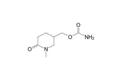 (1-methyl-6-oxidanylidene-piperidin-3-yl)methyl carbamate