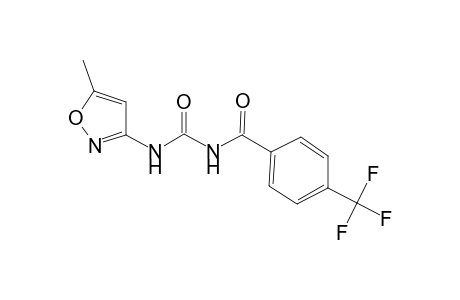 urea, N-(5-methyl-3-isoxazolyl)-N'-[4-(trifluoromethyl)benzoyl]-