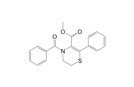 Methyl 4-benzoyl-5,6-dihydro-2-phenyl-4H-1,4-thiazine-3-carboxylate