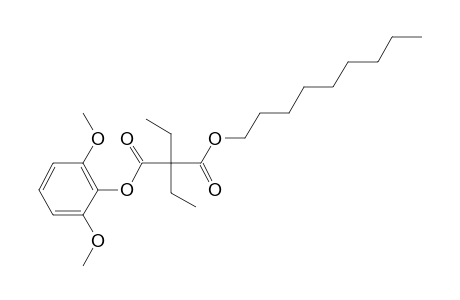 Diethylmalonic acid, 2,6-dimethoxyphenyl nonyl ester