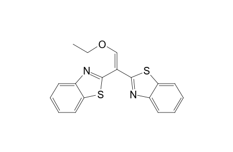 2-[1-(1,3-benzothiazol-2-yl)-2-ethoxyethenyl]-1,3-benzothiazole