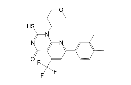 pyrido[2,3-d]pyrimidin-4(1H)-one, 7-(3,4-dimethylphenyl)-2-mercapto-1-(3-methoxypropyl)-5-(trifluoromethyl)-