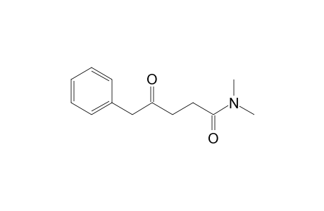 N,N-Dimethyl-4-oxo-5-phenylpentaneamide