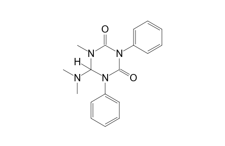 dihydro-6-(dimethylamino)-1,3-diphenyl-5-methyl-s-triazine-2,4(1H,3H)-dione